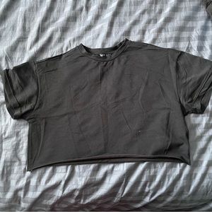 SHEIN Black Crop Top